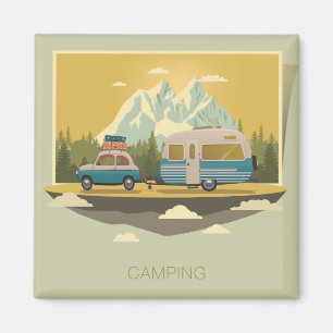 Caravan-Camping Magnet