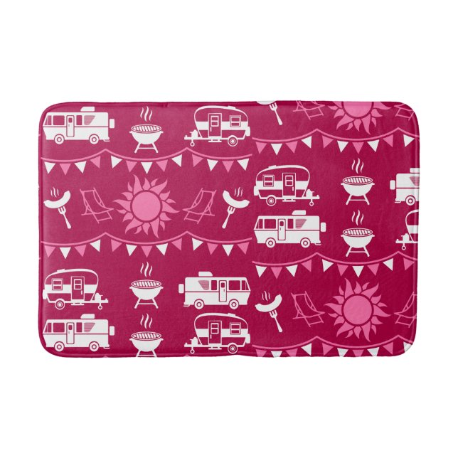 Caravan Camping Wohngestaltung Badematte (Vorderseite)