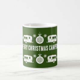 Caravan Happy Christmas Camping Kaffeetasse