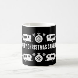 Caravan Happy Christmas Camping Kaffeetasse