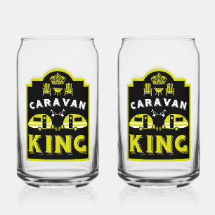 Caravan King - Geschenke für Camper Dosenglas