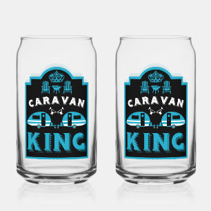 Caravan King - Geschenke für Camper Dosenglas