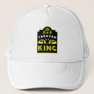 Caravan King - Geschenke für Camper Truckerkappe