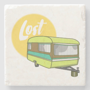 Caravan Lost Steinuntersetzer