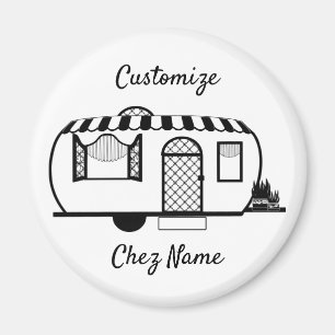 Caravan Trailer Thunder_Cove Magnet