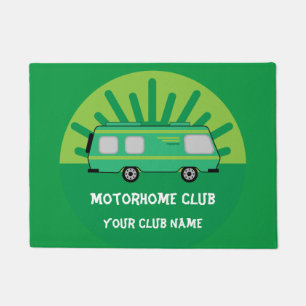 Caravan und Motorhome Clubs Kaffee Tasse Schlüssel Fußmatte