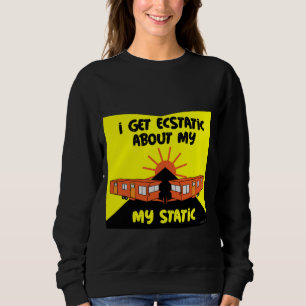 Caravanning Statische Karawane Caravan-Camping Sweatshirt