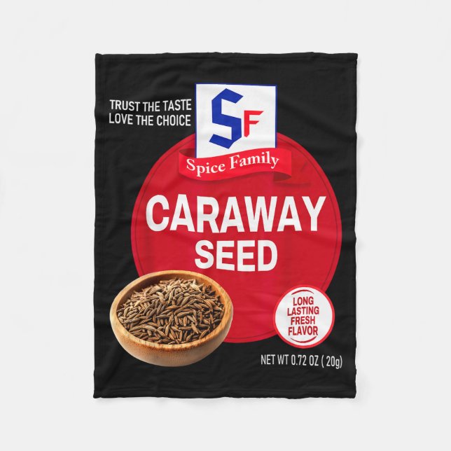 Caraway Seed Halloween Sce Costume Group Matching  Fleecedecke (Vorderseite)