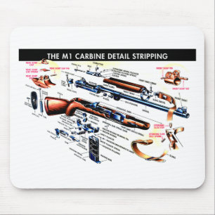Carbine M1 abgestreift Mousepad