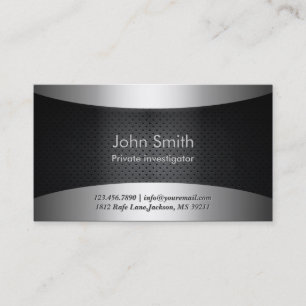 Carbon Black Investigator Business Card Visitenkarte