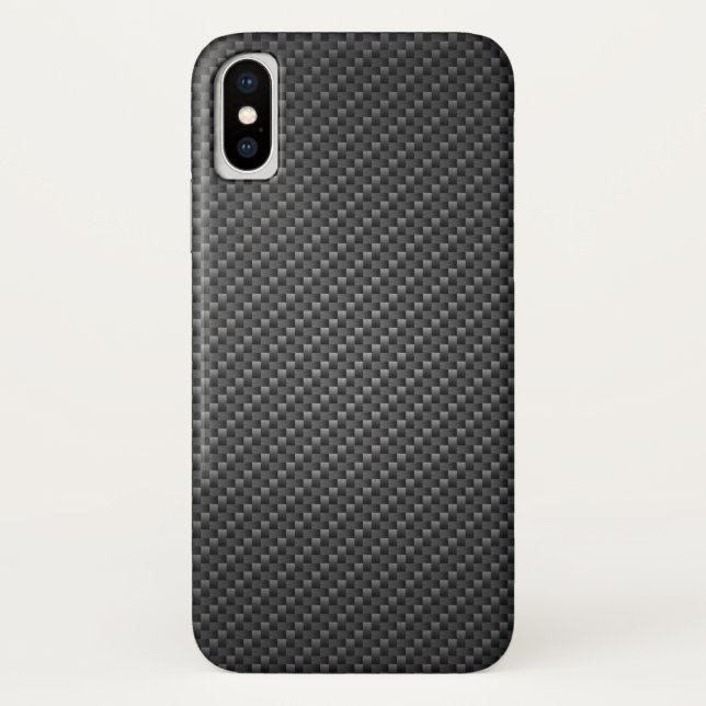Carbon-faser-verstärkte Polymerstruktur Case-Mate iPhone Hülle (Rückseite)