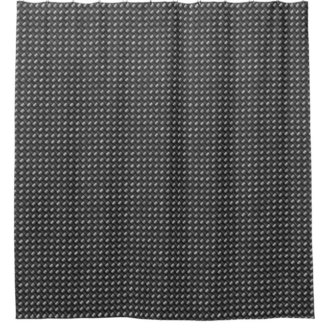 Carbon Fibre 1 Duschvorhang (Vorderseite)