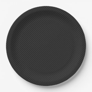 Carbon Style 03 Pappteller
