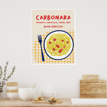 Carbonara-Druck