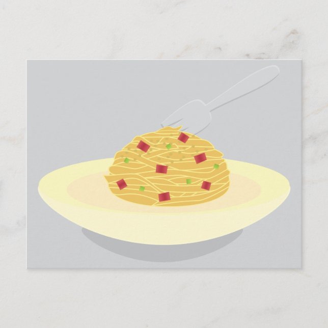 Carbonara_Illustration Postkarte (Vorderseite)