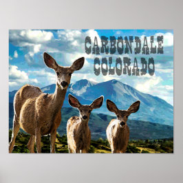 Carbondale, Colorado Poster