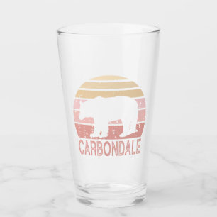 Carbondale Colorado Retro Bär Glas