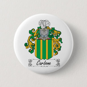 Carbone Familienwappen Button