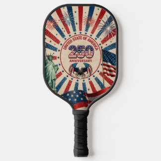 Carbonfaser 250 USA Geburtstags-Pickleball-Schläge Pickleball Schläger