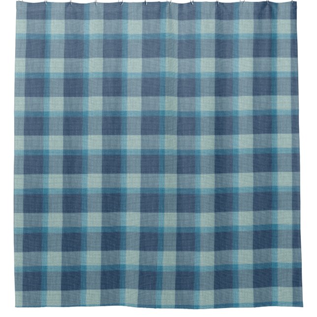 Carbrey Tartan Kariert Showertime Duschvorhang (Vorderseite)