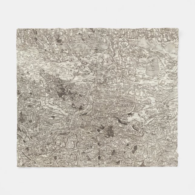 Carcassonne Fleecedecke (Vorderseite (Horizontal))