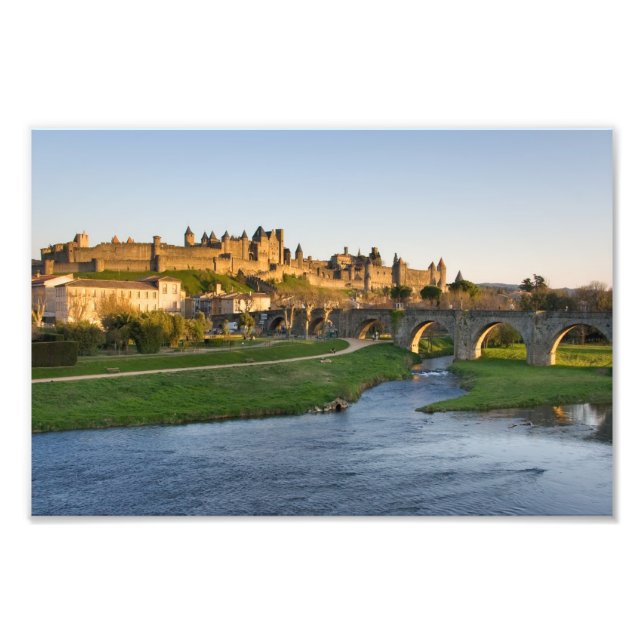 Carcassonne Fotodruck (Vorne)