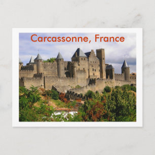 Carcassonne, Frankreich Postkarte
