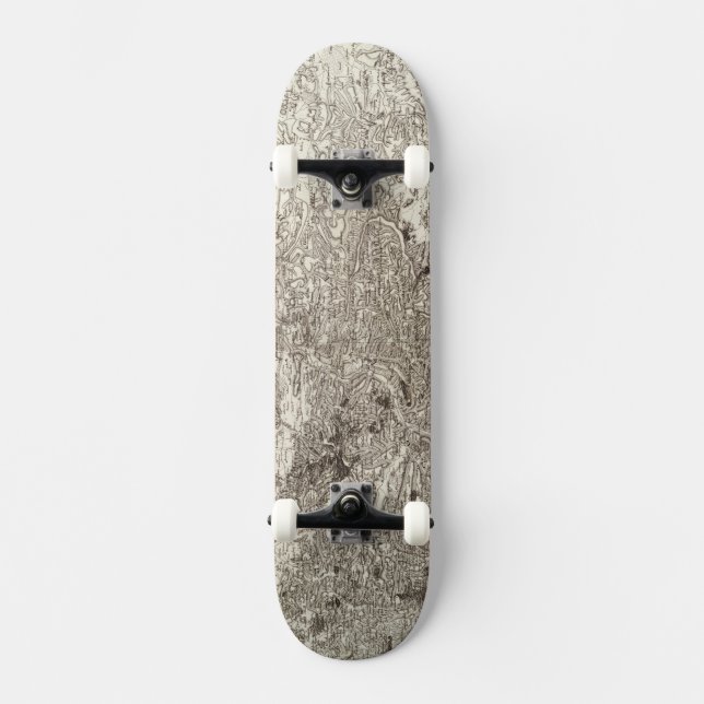 Carcassonne Skateboard (Vorderseite)