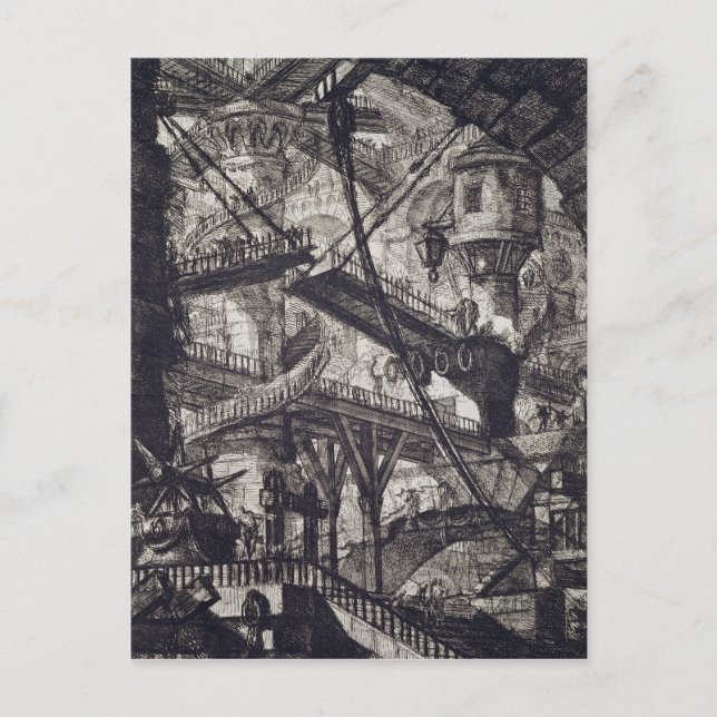 Carceri VII, 1760 Postkarte (Vorderseite)