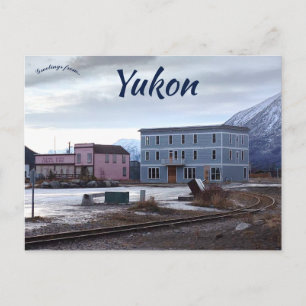 Carcross Yukon Canada Postkarte