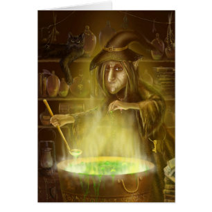 Card Alte Hexe