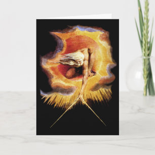 Card: Ancient of Days! William Blake Feiertagskarte