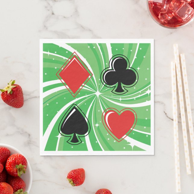 Card Anzugs Paper Napkins Serviette (Von Creator hochgeladen)