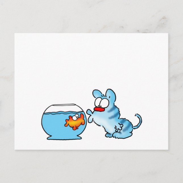 card_Blue1 Postkarte (Vorderseite)