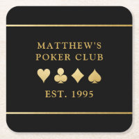 Card Club Kundenname und Anzüge