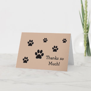 Card-DankeYou -PetPaws Dankeskarte