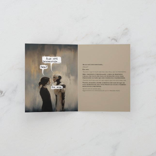 Card Desconectado Einladung (Innenseite)