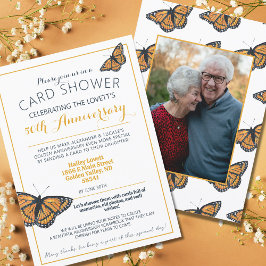 Card Dusche 50 Jahre Foto Einladung