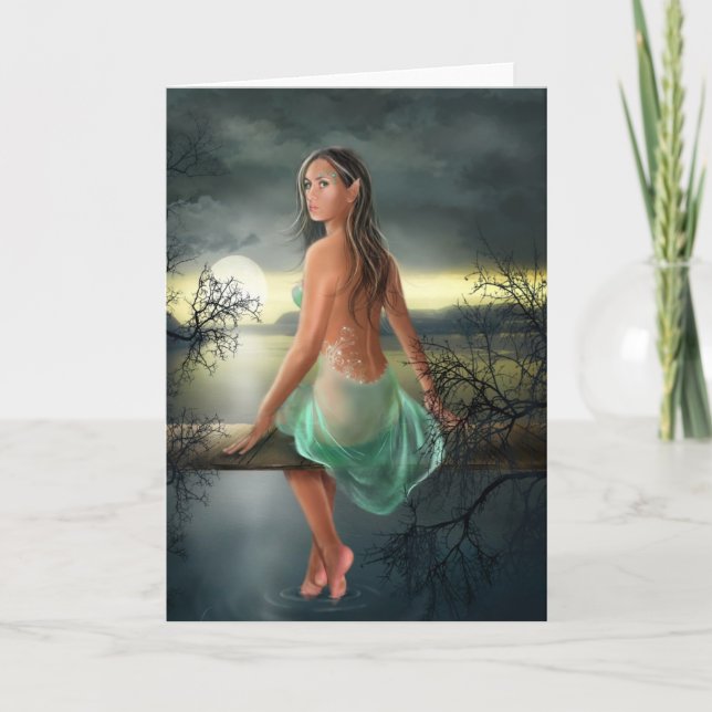 Card Elf Feiertagskarte (Vorderseite)