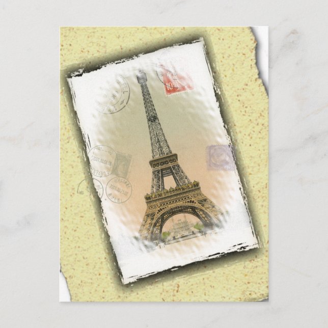 Card Fron Paris Postkarte (Vorderseite)