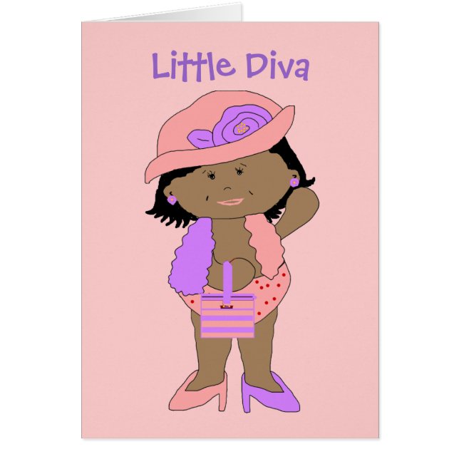 Card Girls Divas sind Geboren nicht gemacht 6 (Vorne)