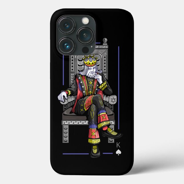 Card King Case-Mate iPhone Hülle (Rückseite)