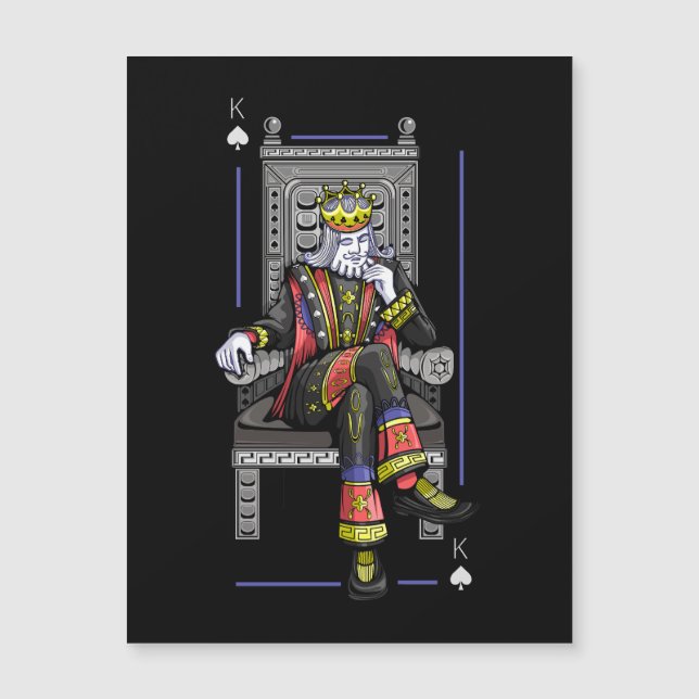 Card King Magneteinladung (Vorderseite)