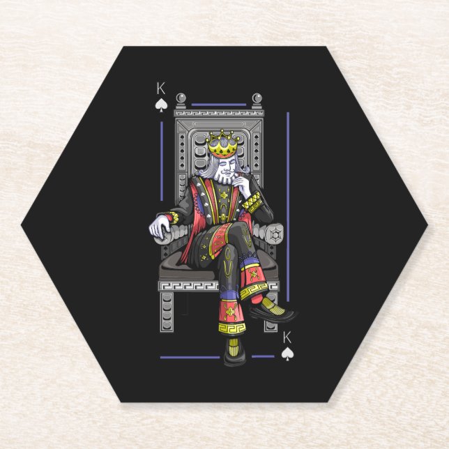 Card King Untersetzer (Vorderseite)
