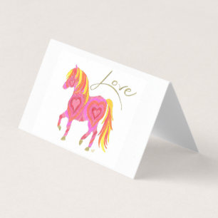 Card Set Pink Lady Horse von Sherry Jarvis