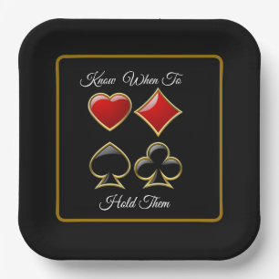 Card Shark Poker Party  Pappteller