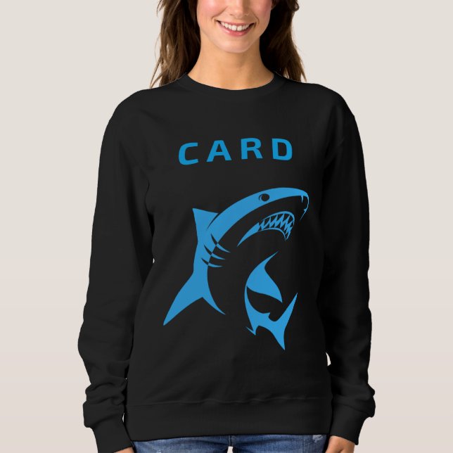 Card Shark Poker Sweatshirt (Vorderseite)
