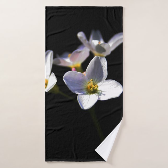 Cardamine Pratensis Blume btcna Badhandtuch Set (Badehandtuch)