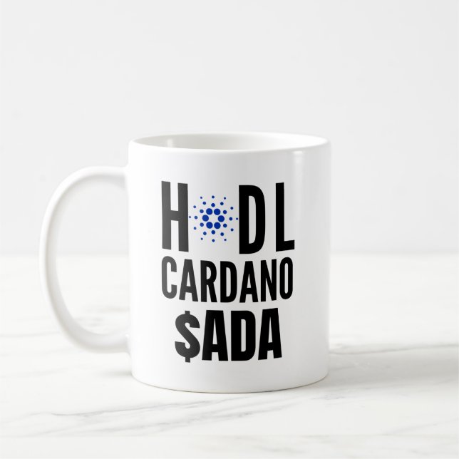 Cardano Hodl -  Kaffeetasse (Links)
