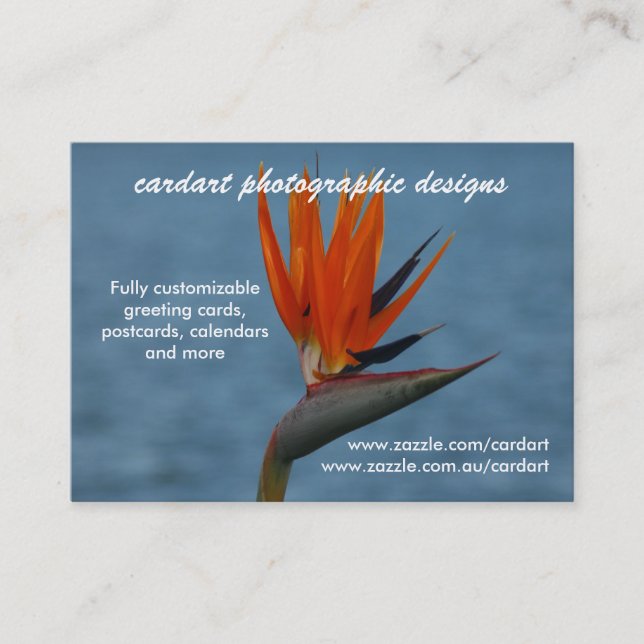 cardart zazzle visitenkarte (Vorderseite)